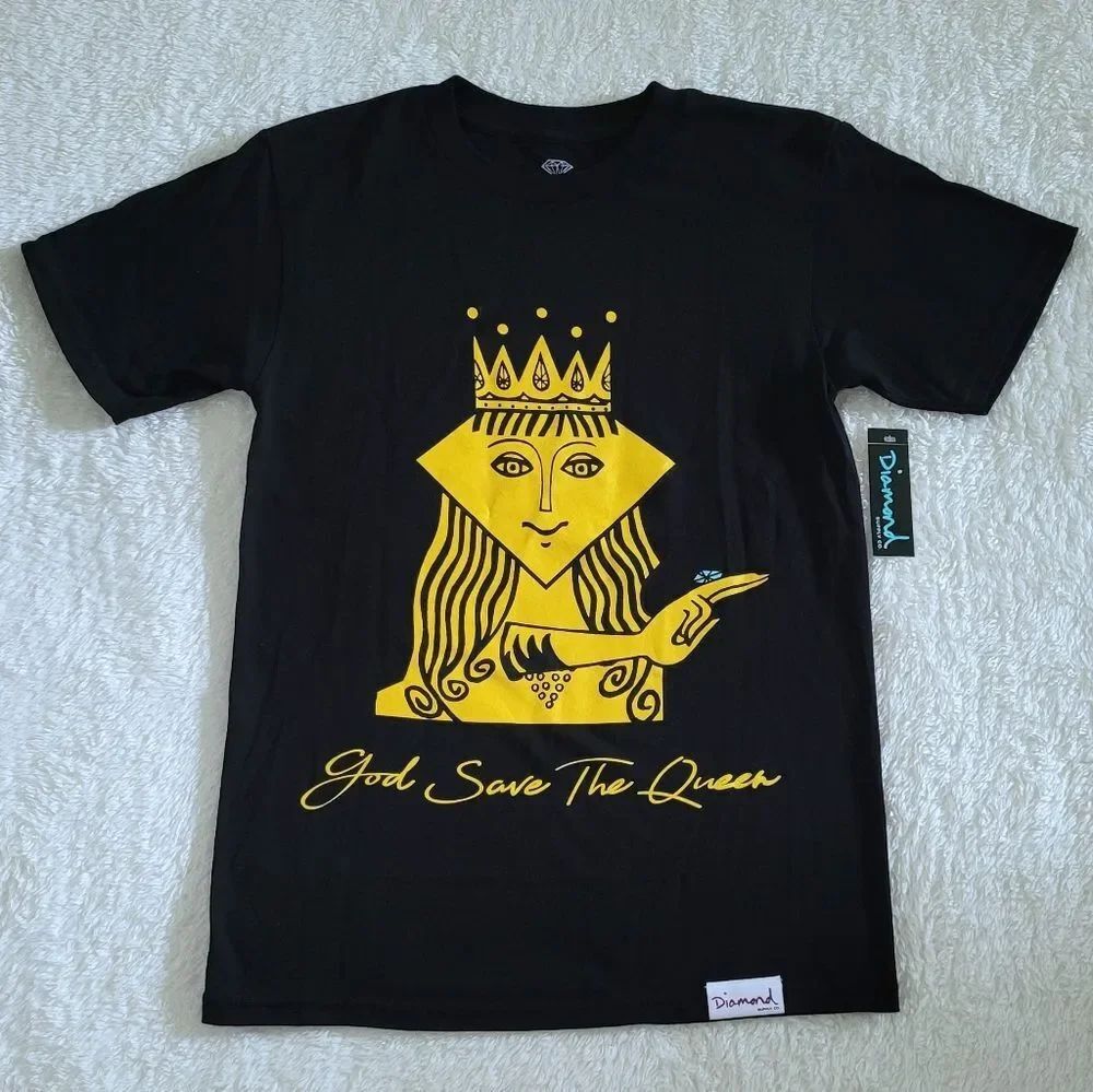 Diamond💎 Supply Co. "God⛪️ Save The Queen"👸 Graphic Tee👕 - NWT